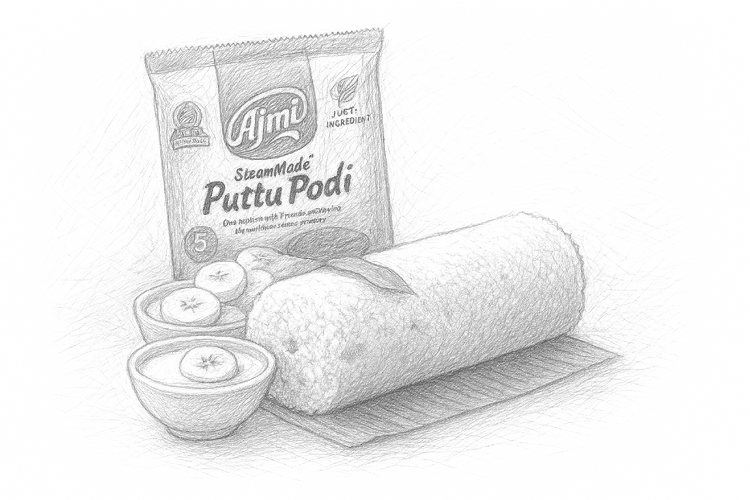 Puttu Dish