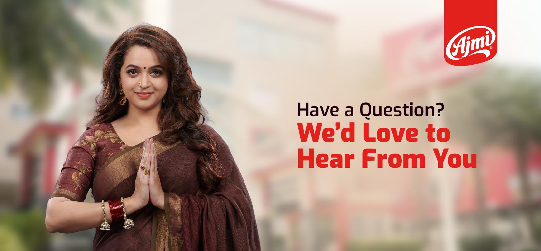 Contact Ajmi Foods banner